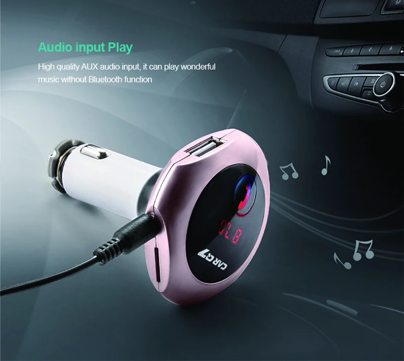 Fm передатчик автомобильный Bluetooth hands free Автомобильный MP3 автомобильное USB