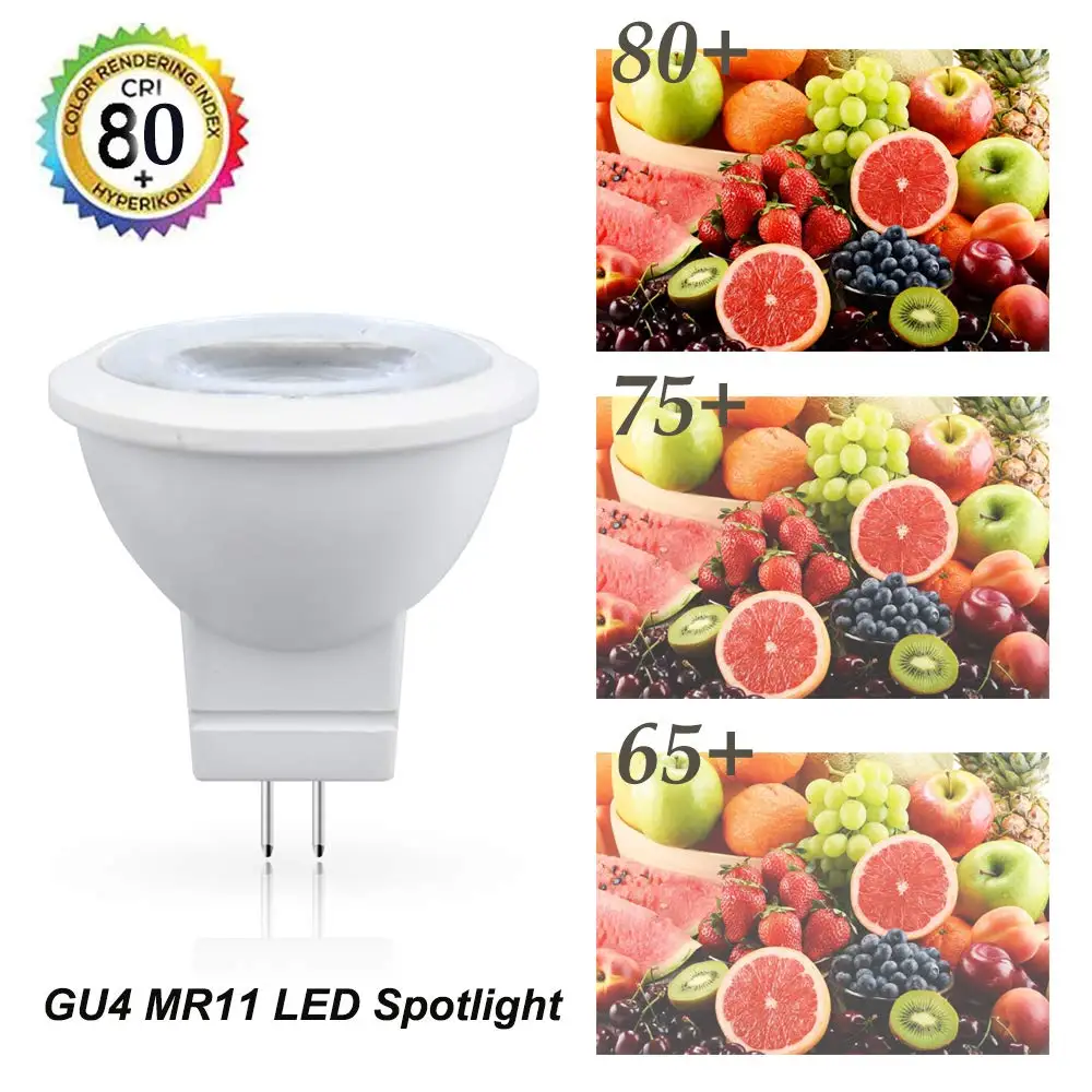 Bonlux 3W MR11 GU4.0 светодиодный светильник лампы 12V G4/GU4/GZ4 двухштырьковая База