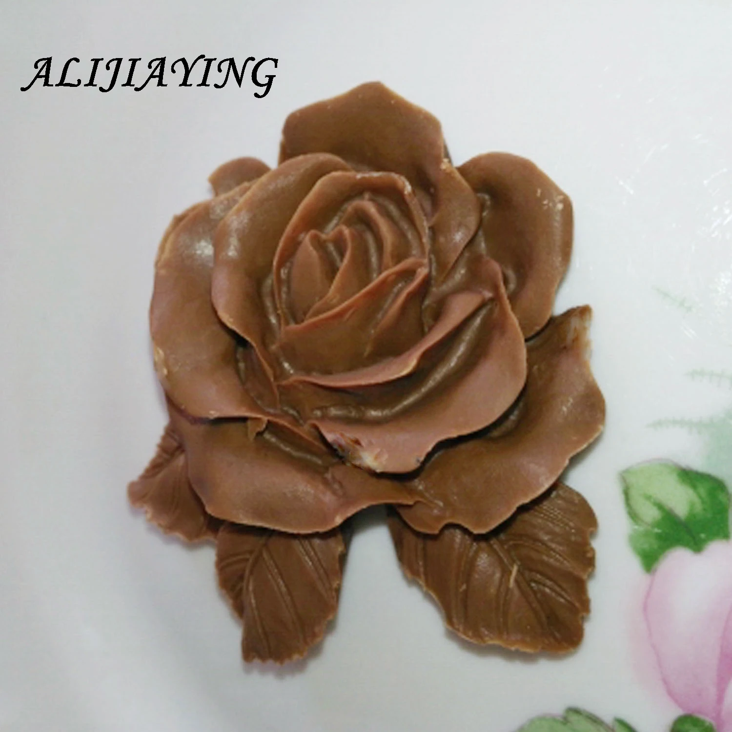1 шт. 3D форма розы цветок искусственная для печенья мыло помадка формы кухонные