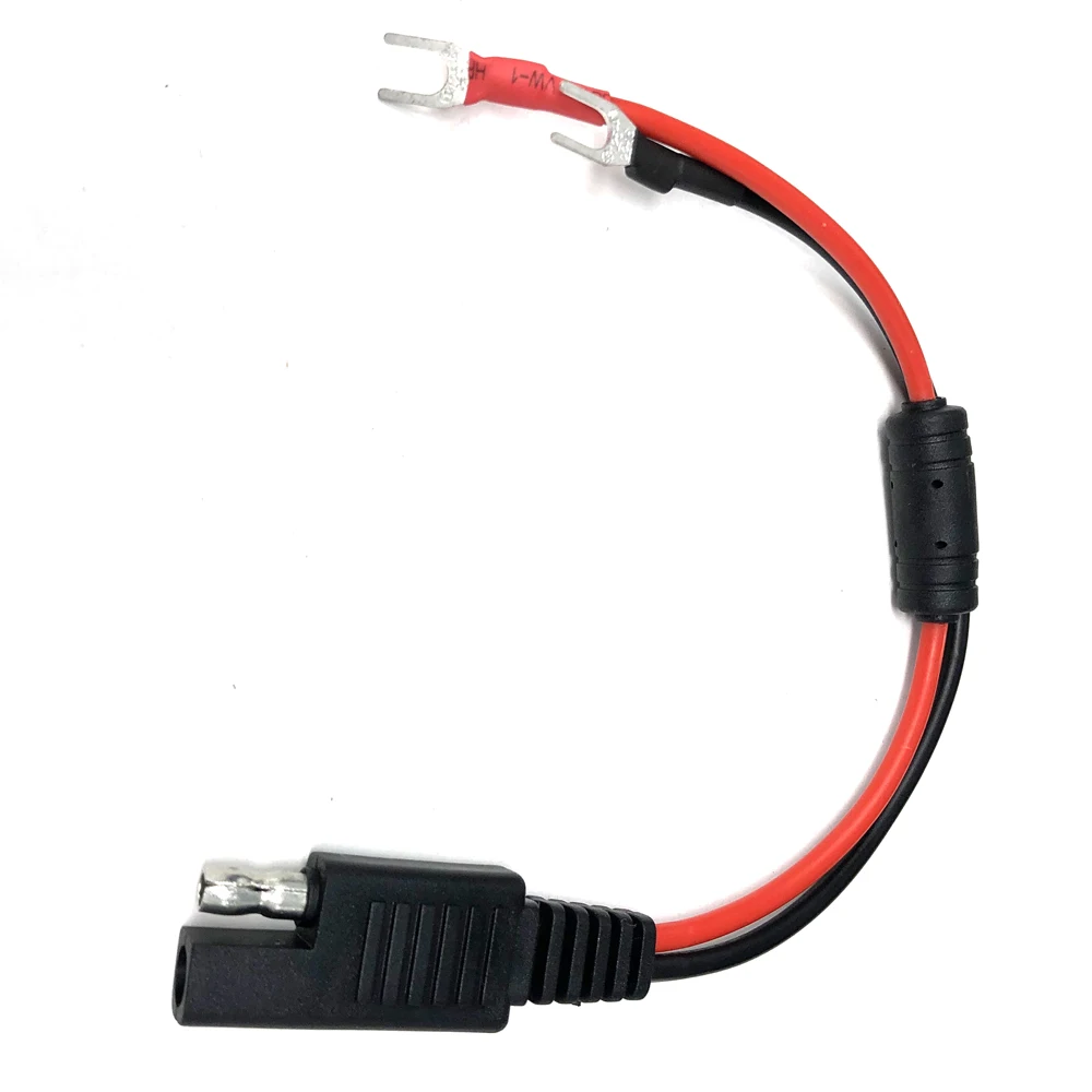 DIY 20 см 18AWG кабель SAE U терминал для жгут быстрого подключения/отключения сборки