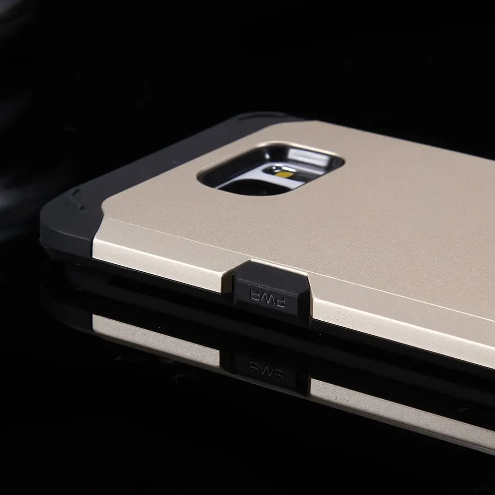 Чехол книжка KISSCASE Hybrid Cool Armor S6 S7 Edge из ТПУ с подставкой для Samsung Galaxy Edge|tpu case|for samsung