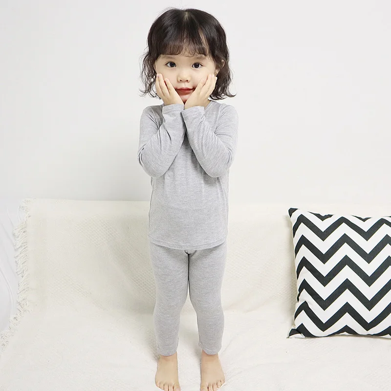 Пижамы для девочек пижамный комплект малышей детей одежда сна детская из