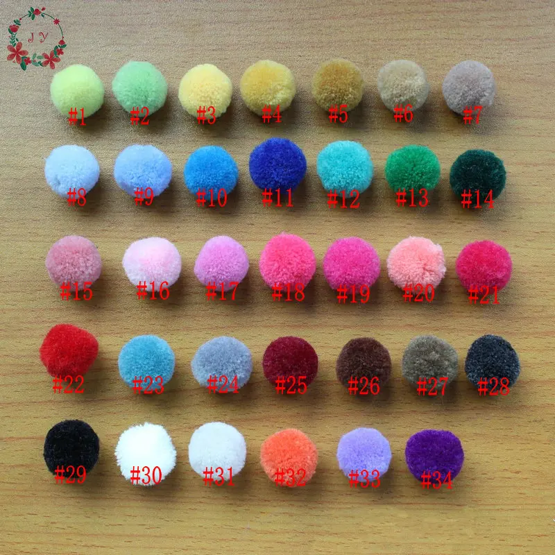 Набор из 150 шт. 0 78 &quot(20 мм) шариков помпонов|pompom yarn|yarn pompomcrochet projects |