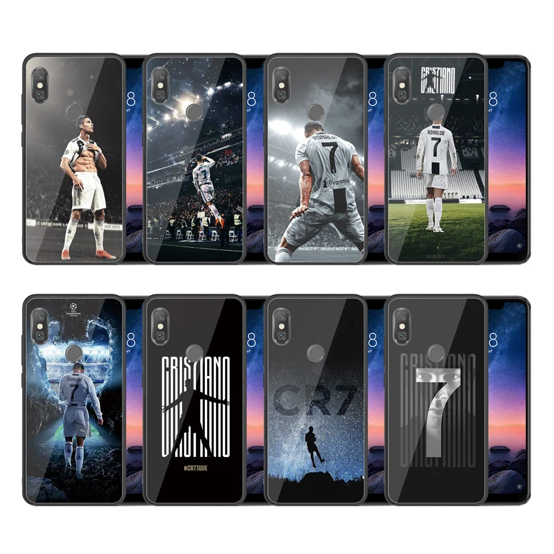 Закаленное Стекло чехол для Xiaomi Redmi Note 6 про знаменитостей кожи телефон защитный