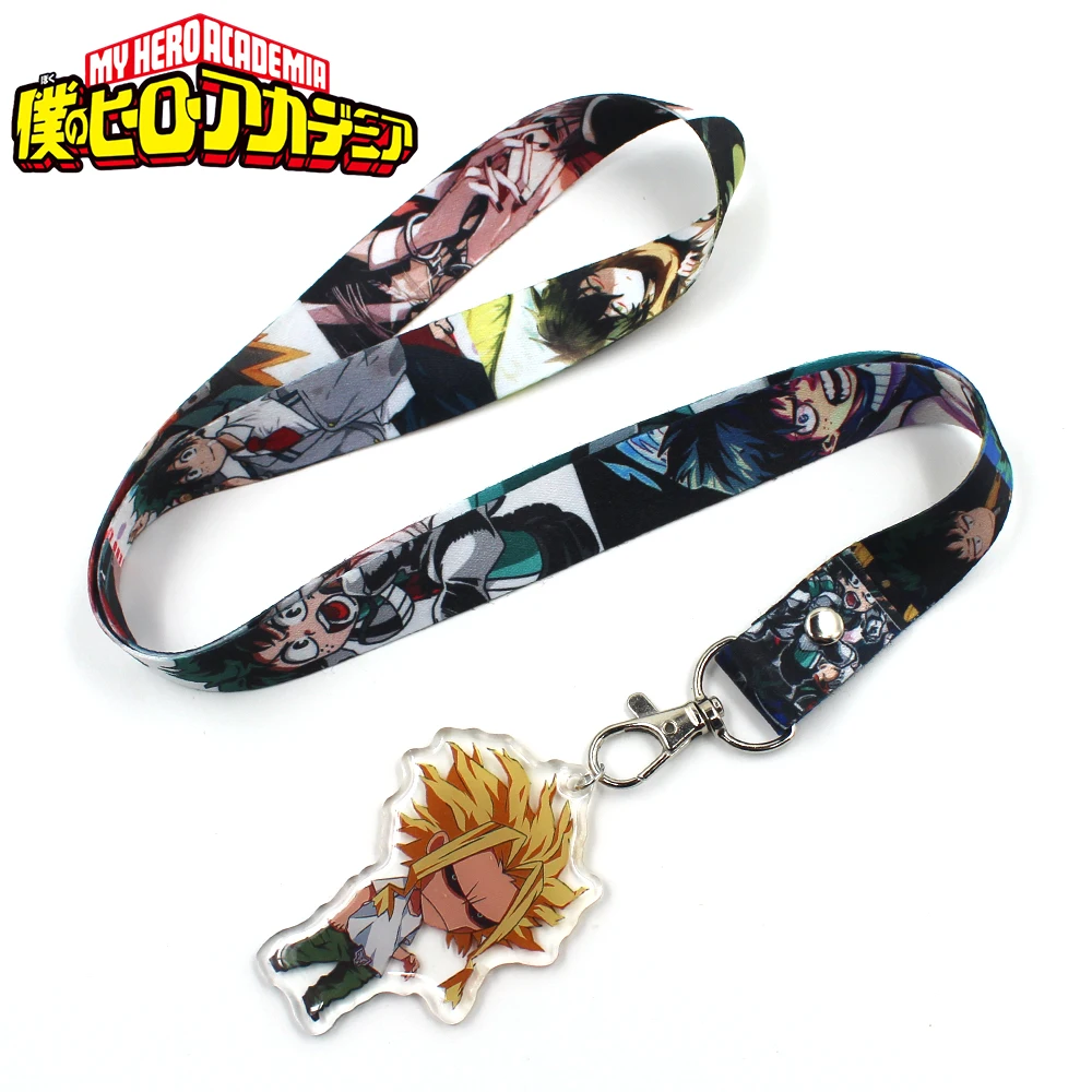 Веревка для телефона с изображением героев мультфильма Мой герой Izuku Midoriya All Might