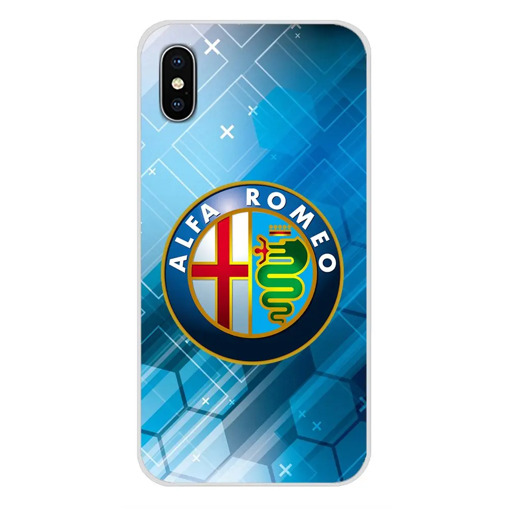 Alfa Romeo Логотип для Xiaomi Mi6 A1 5X 6X Redmi Note 5 5A 4X 4A 4 3 Plus Pro pocophone F1 аксессуары чехлы