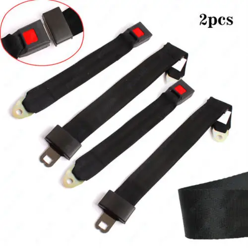 2 xAdjustable ремень Car грузовик поясной универсальный точка безопасности путешествий