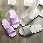 Домашние тапочки, домашние тапочки, бесшумные летние тапочки, женские сандалии, слипоны, Банные Тапочки, пара обуви, мягкие слипоны
