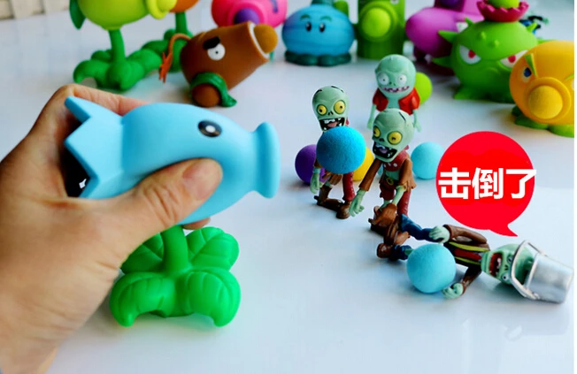 25 стилей новая популярная игра PVZ Plants vs Zombies Peashooter ПВХ фигурка модель игрушки 10 см