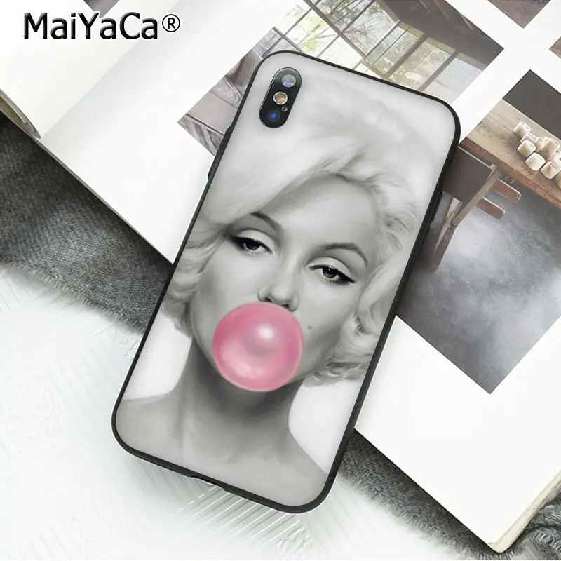 Сексуальная девушка крутой Мэрилин Монро Печатный чехол для телефона iphone 11 12 Pro