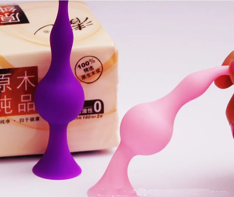 Анальная пробка Ночная жизнь унисекс-желе издевательства задний двор шарики