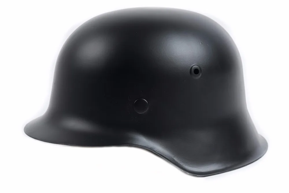 Немецкая Элитная армия WW2 M42 M1942 Черный Стальной шлем | Тематическая одежда и