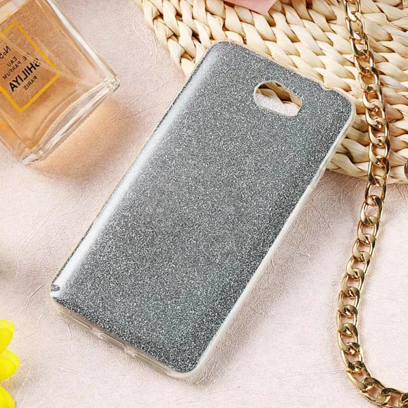 Black Блестящий чехол для huawei P Smart Y9 Prime Y5 Y6 Y7 Honor 7C 7A Pro Nova Lite Y5 Y3 II P9 Lite Mini чехол Крышка - Цвет: Black