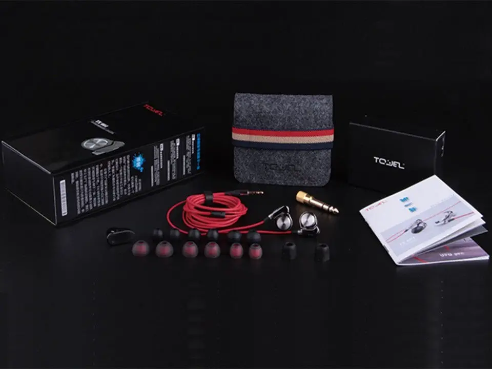 TOYETEAM TX601 Dynamic + Balanced Armature Hybrid Driver Audiophile In-ear Earphone Monitor | Электроника