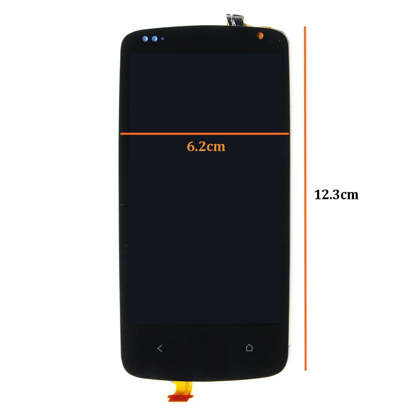 На замену для HTC Desire 500 ЖК дисплей монитор модуль сенсорный экран дигитайзер