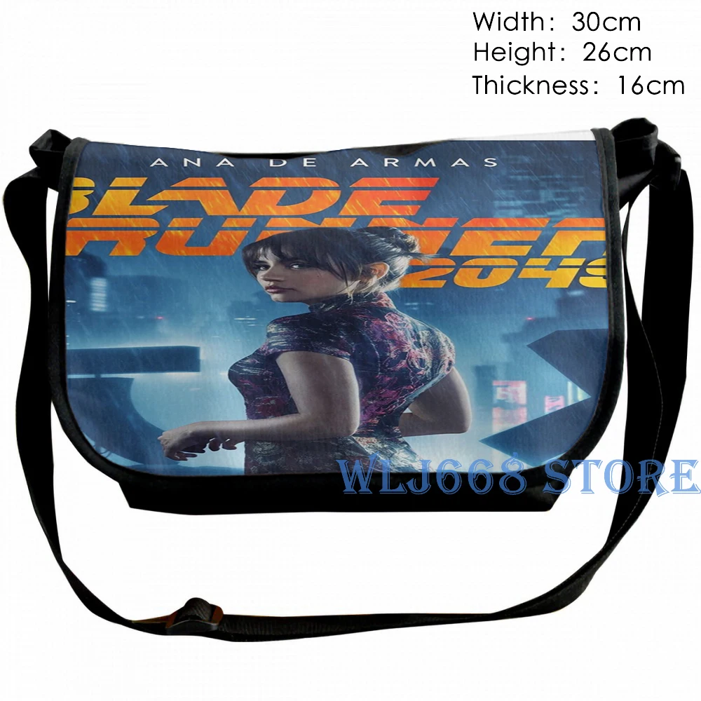 Сумка на плечо с забавным графическим принтом для женщин Ana De Armas Blade Runner постер