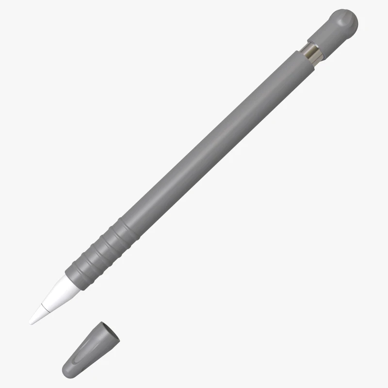 Чехол для Apple Pencil, цветной Мягкий силиконовый чехол, совместимый с iPad Touch, стилус, защитный чехол для iPad Pro