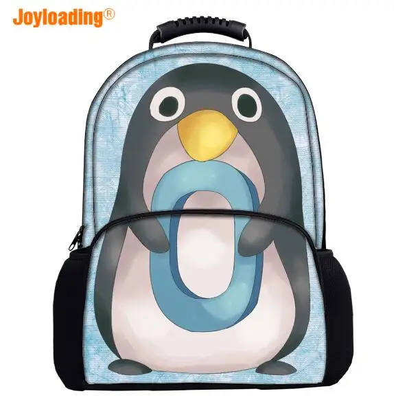 Joyloading Стильный 3D мультяшный Пингвин Детский рюкзак школьный школьные плечи