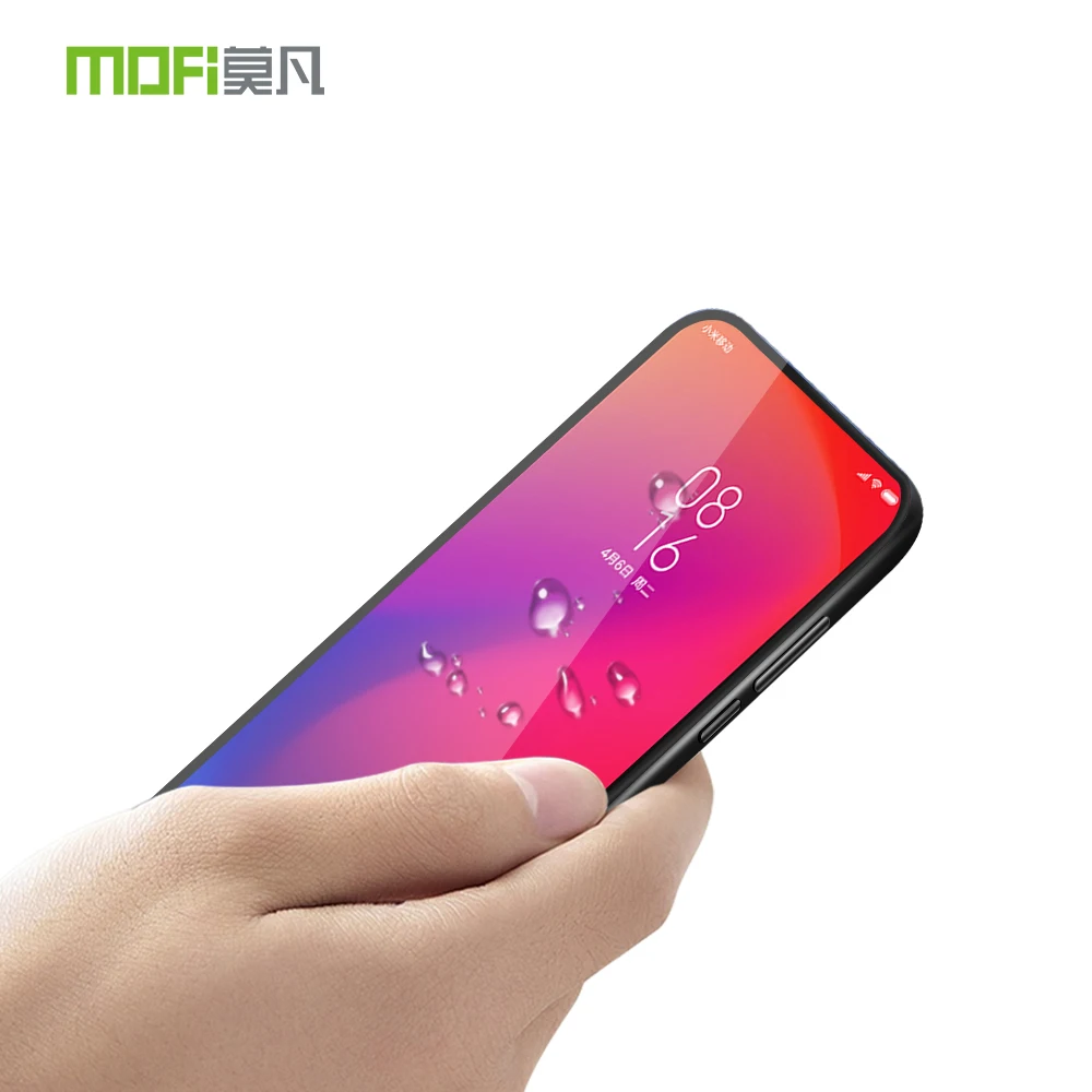 Защитная пленка MOFi из закаленного стекла для Xiaomi Redmi K20 Pro с полным покрытием и изогнутым 3D-эффектом.