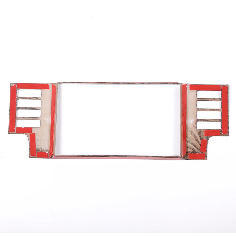 1 Pcs Sands Wood Grain Navigation Box Frame Cover Trim For Land Rover Discovery Sport 2015-2017 Car Accessories ABS | Автомобили и