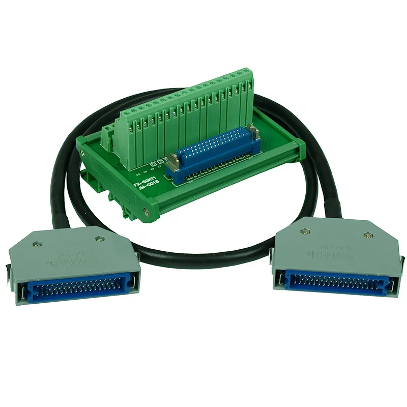 FX-50HD-K with 5M Сервомодуль FX-50HD/K Fanuc модуль 50Pin терминал к MR-50RFD2+, HONDA модуль, MR-50RFD2 разъем - Цвет: FX-50HD-K with 5M
