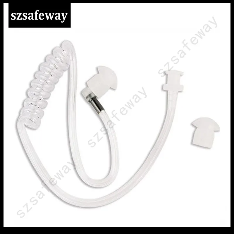 Съемная прозрачная Акустическая трубка с силиконовым вкладышем катушка для