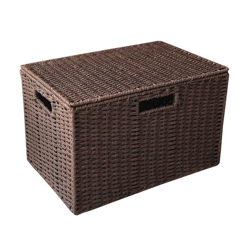 Макаронные изделия и плетеная корзина для хранения японский-Стиль ящик журнала