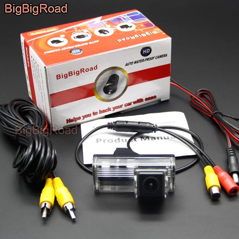 Камера заднего вида BigBigRoad для Toyota Land Cruiser LC 100 120 200 VX Prado 2002- 2006 2007 2008 2009 Reiz Mark X |