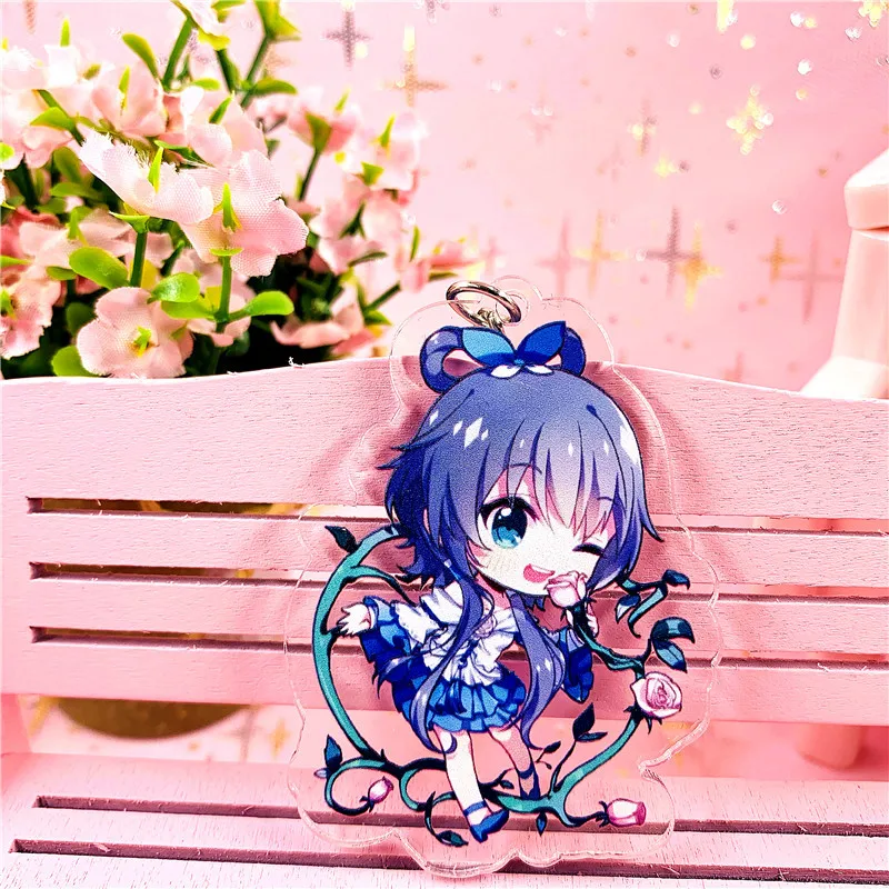 Китайский VOCALOID Luo tianyi брелок модные Мультяшные фигурки брелоки для сумки