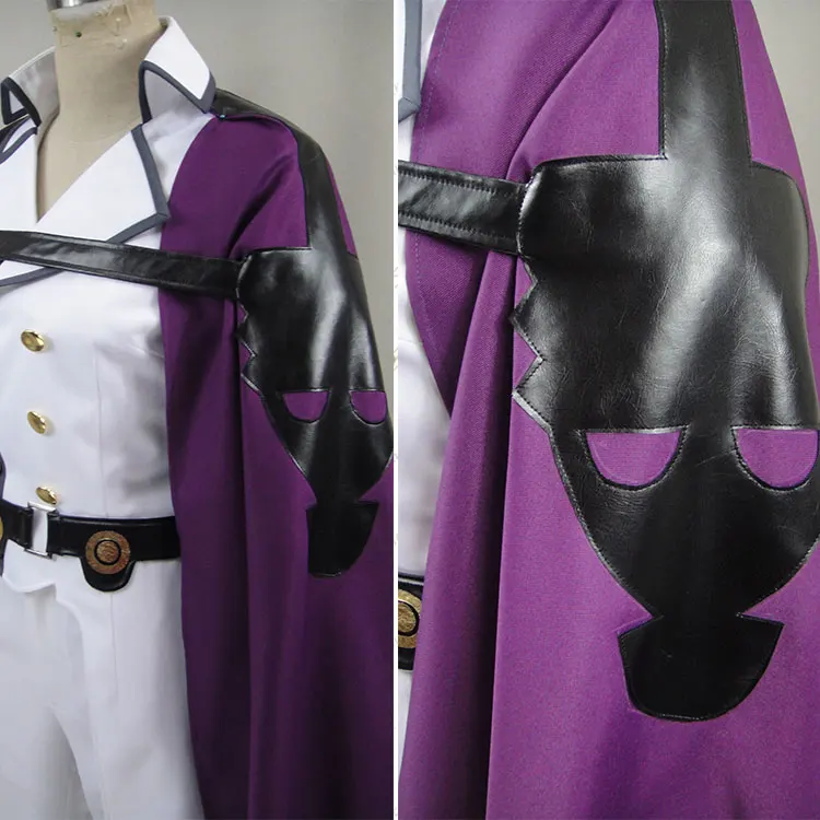 Костюм для косплея с накидкой и перчатками Кроули | Тематическая одежда униформа