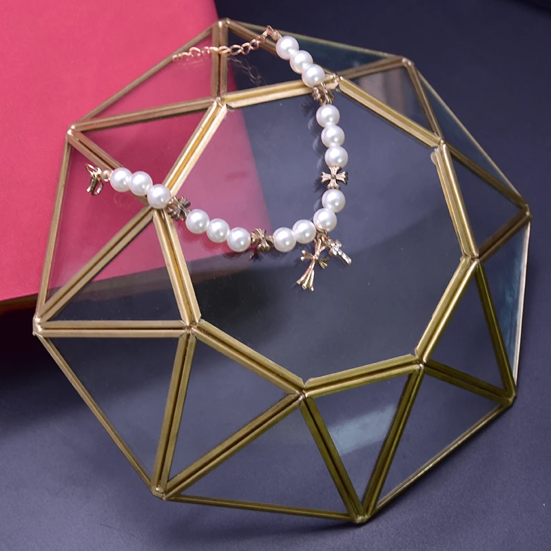 

Guoyi S015 Creative stereoscopic brass glass Office storage pen holder storage box & hotel room business Jewelry gift box