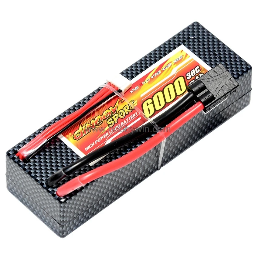 Литий полимерный аккумулятор 11 1 В 3S 6000 мА/ч 30C Hardcase Burst 60C T plug & TRX Lipolymer для 1/10 и 1/8th RC