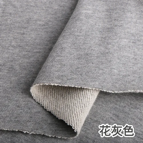Gray flowers Плотная трикотажная махровая толстовка с капюшоном из хлопка, спортивная одежда - Цвет: Gray flowers