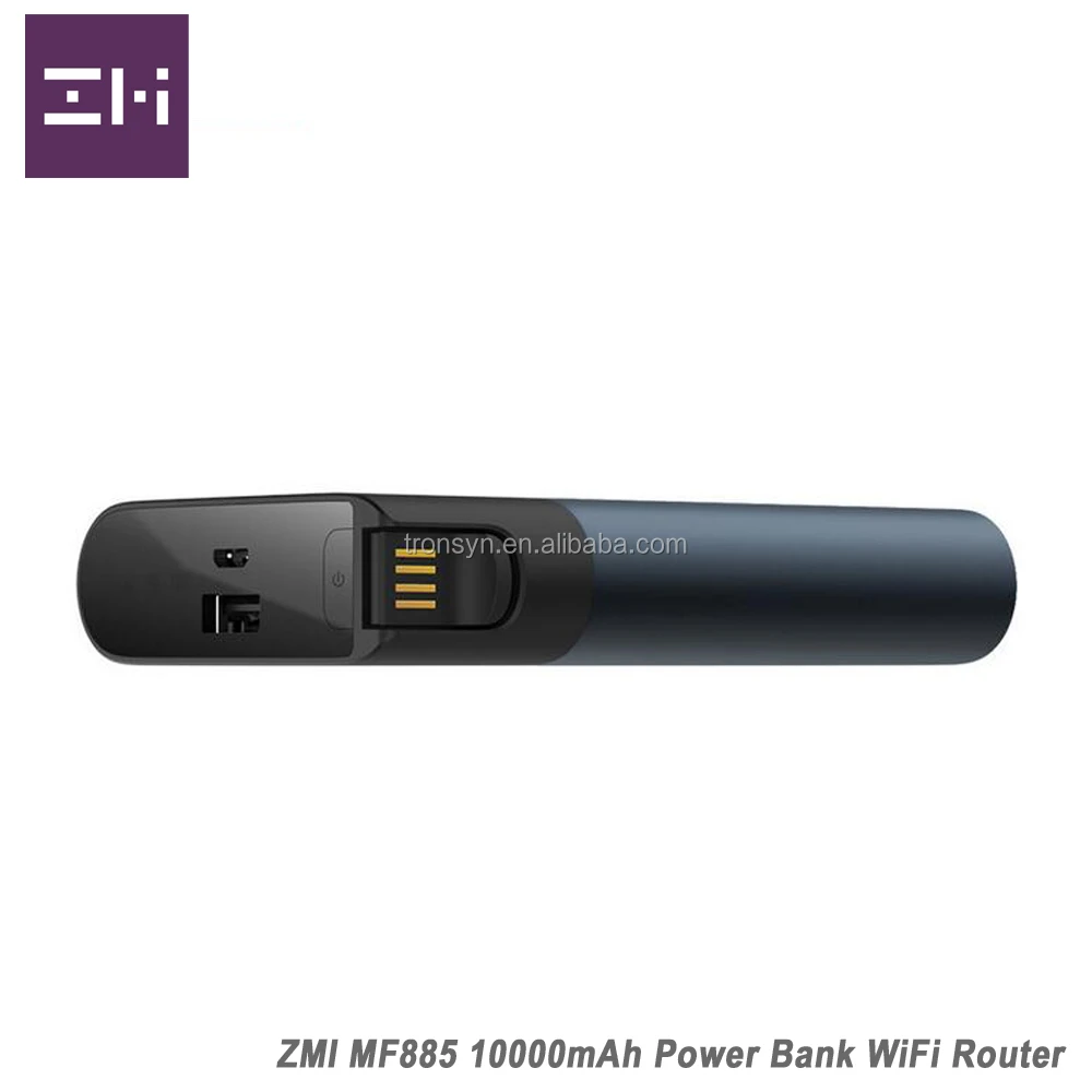 Внешний аккумулятор ZMI MF885 3G 4G Wi Fi роутер с батареей 10000 мАч и поддержкой быстрой