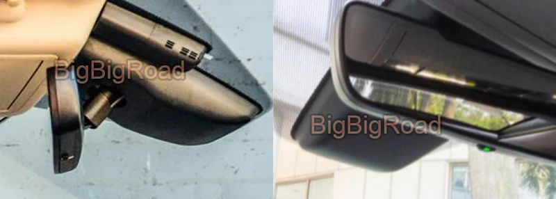 BigBigRoad для Toyota Camry Автомобильный видеорегистратор Wifi DVR видеорегистратор FHD 1080P широкоугольный