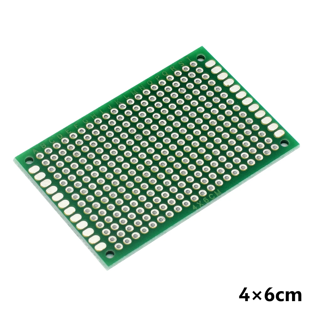 8 размеров Mix PCB прототип печатной платы двухсторонняя полоса макет 80 шт|Печатные