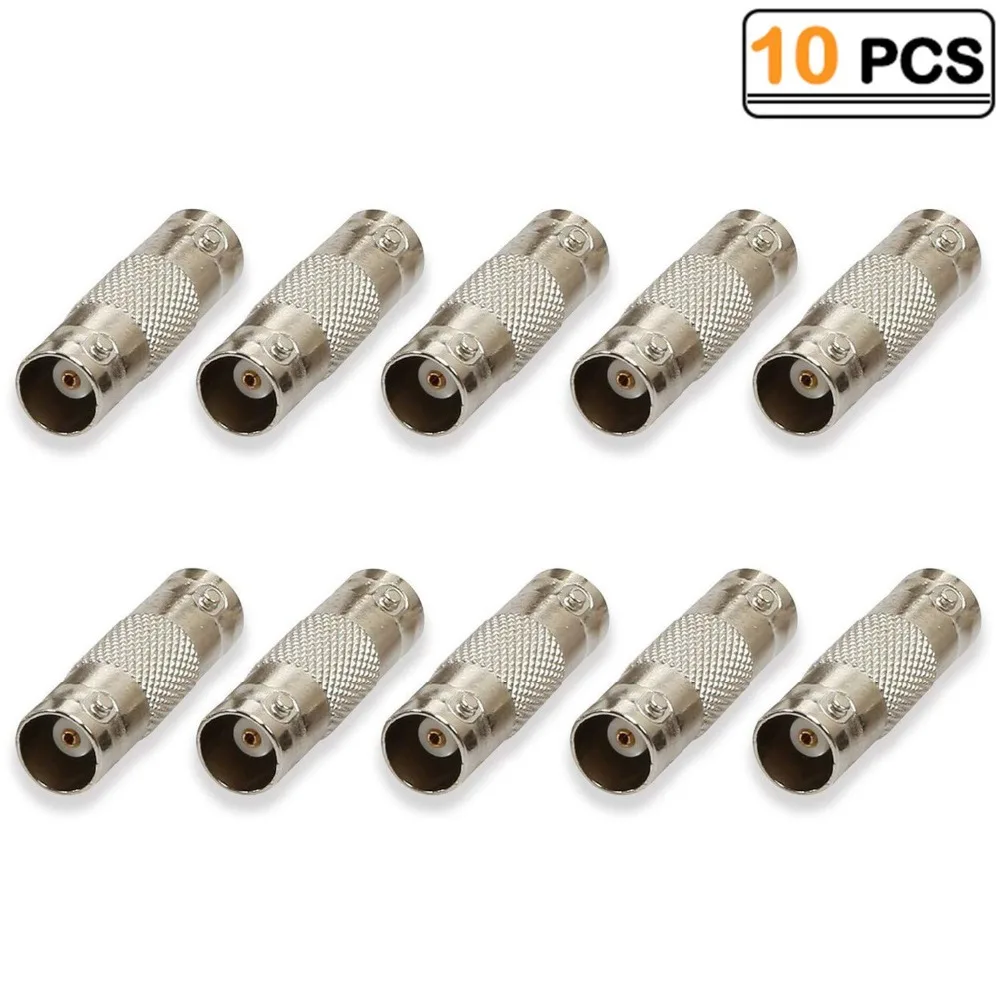 Anpviz 10 Pcs CCTV Connector Plug BNC Female to Jack Video Adapter/BNC | Безопасность и защита