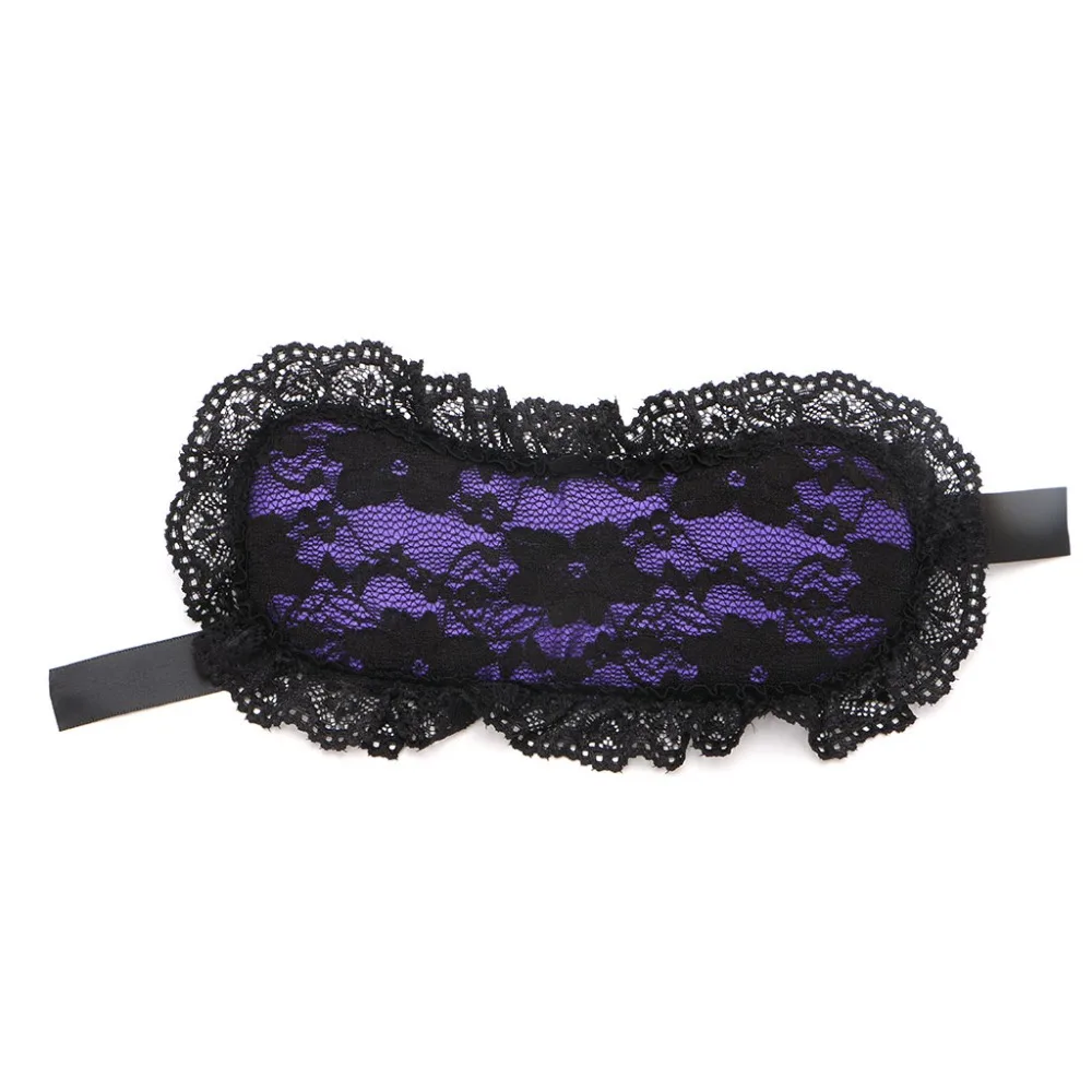 Новинка удобная модная экзотическая Кружевная повязка на глаза маска для глаз