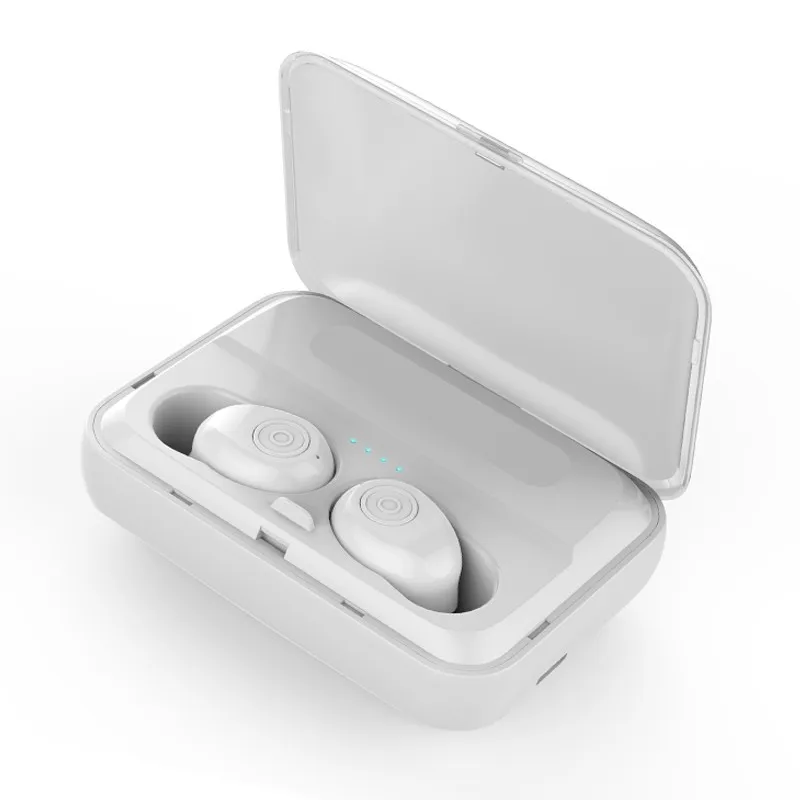 2 F9 TWS 5,0 Bluetooth 9D стерео наушники беспроводные наушники IPX5 водонепроницаемые наушники 2000 мАч светодиодный умный внешний аккумулятор для телефона - Цвет: 2