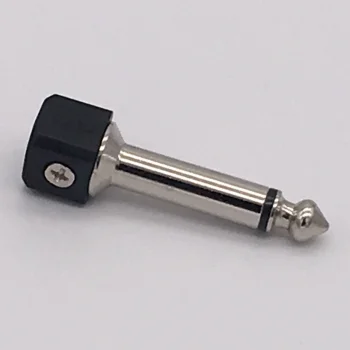 Белый JOINAUDIO Solderless Mono Plug 6,35 мм разъем для DIY гитарного кабеля(10 шт. за 1 комплект - Цвет: Белый