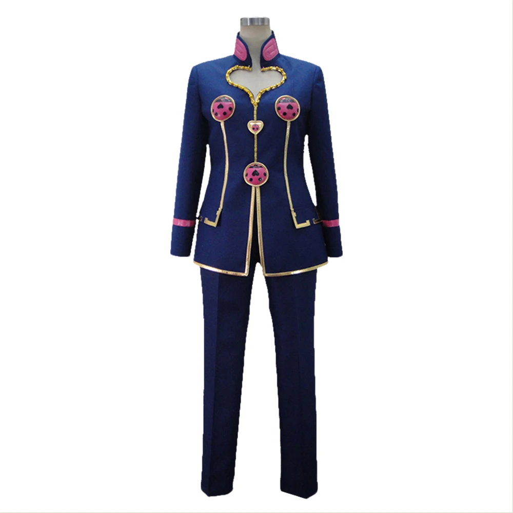 

JoJo's Bizarre Adventure Golden Wind Cosplay Giorno Giovanna Costume Uniform Outfit Halloween Carnival Costumes