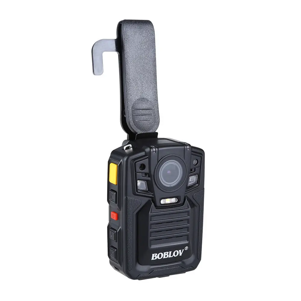 BOBLOV HD66-02 камера для тела полицейская Full HD 1296P поношенная камера politie Карманный видеорегистратор 32 Гб Камера ночного видения polis polizei