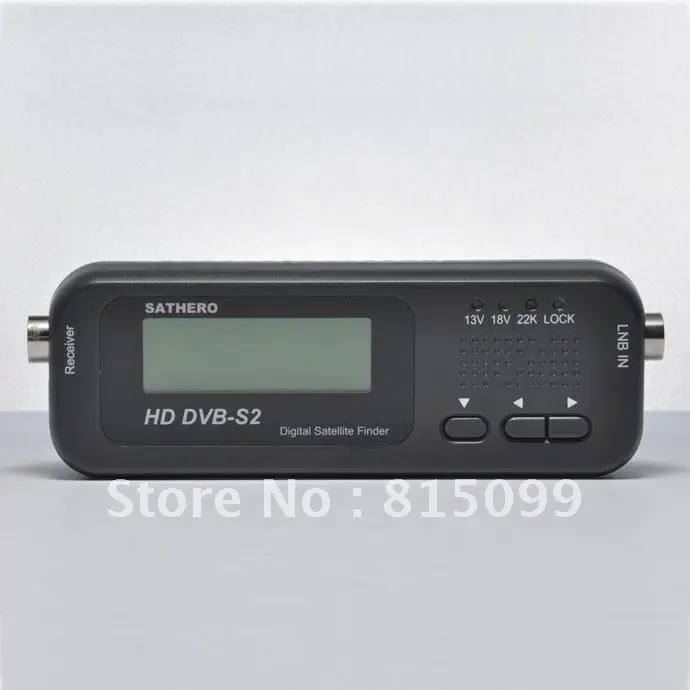 Sathero Pocket Digital Satellite Finder Meter HD Signal Sat SH-100HD with DVBS2 USB 2.0 | Электроника