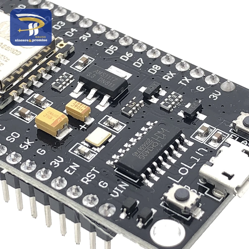 Беспроводной модуль CH340 CH340G NodeMcu V3 Lua wifi Интернет вещей макетная плата на основе ESP8266