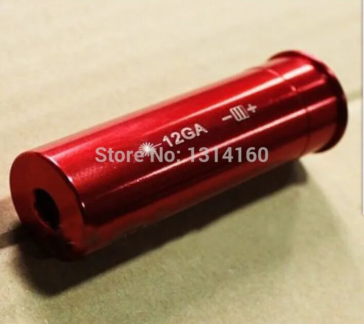 Лазерный прицел 12 GAUGE GA Красный медный бесплатная доставка|cartridge laser bore|laser borecartridge