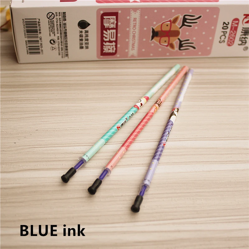 10 шт./лот новые стираемые гелевые стержни для ручек студенческие и офисные