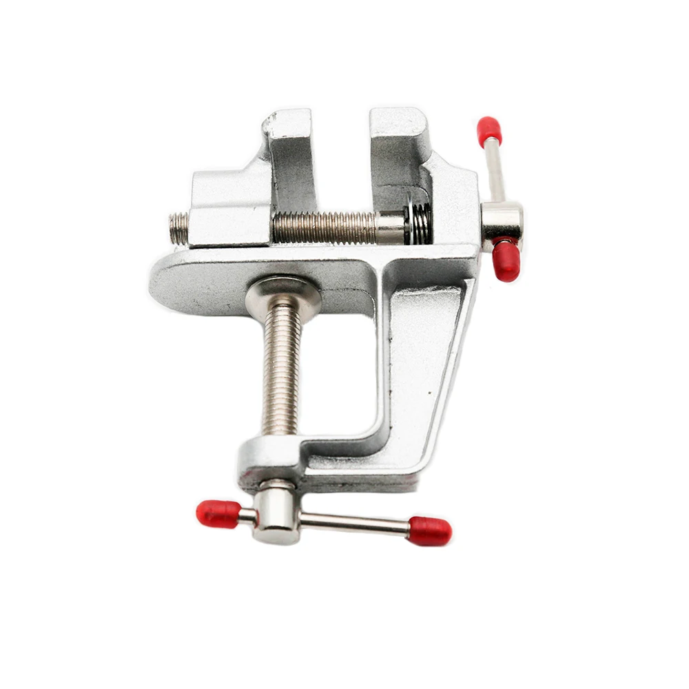 New 3.5&quot Aluminum Miniature Small Jewelers Hobby Clamp On Table Bench Vise Tool Vice | Инструменты