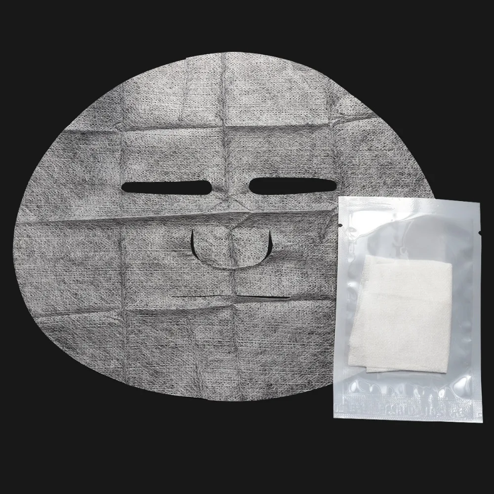 Индивидуальная упаковка шелковая маска одноразовый лист для маски лица салона