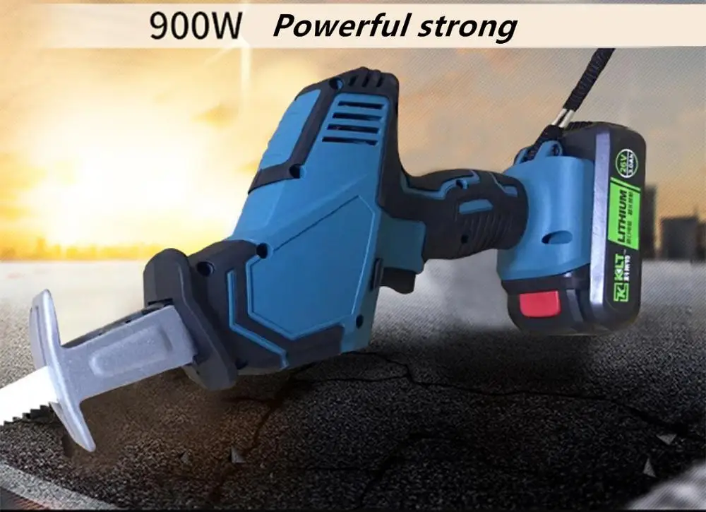 Небольшая бензопила 26 в 88 перезаряжаемая литиевая батарея Сабельная пила