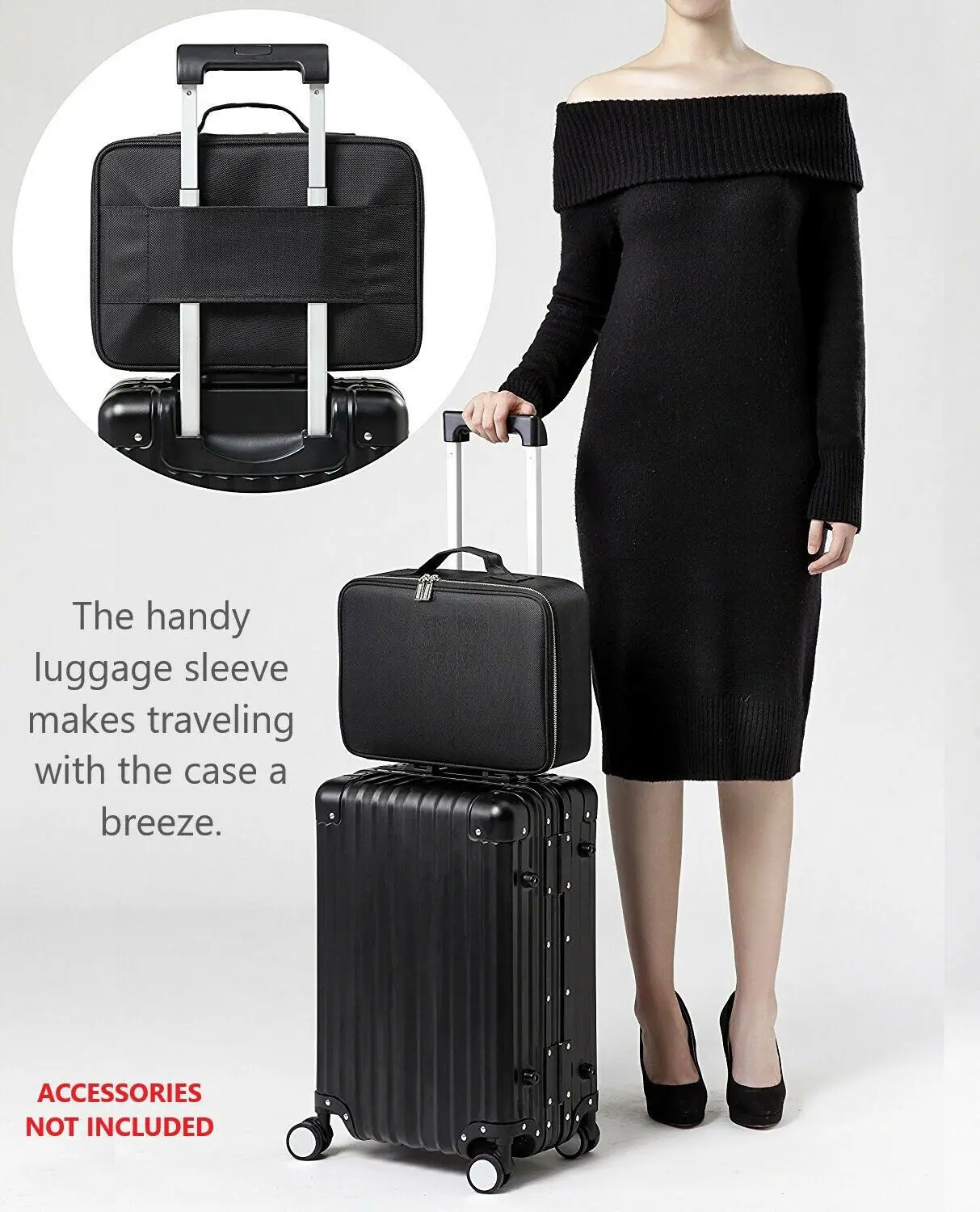 2019 Женская модная косметичка дорожный органайзер для макияжа профессиональная